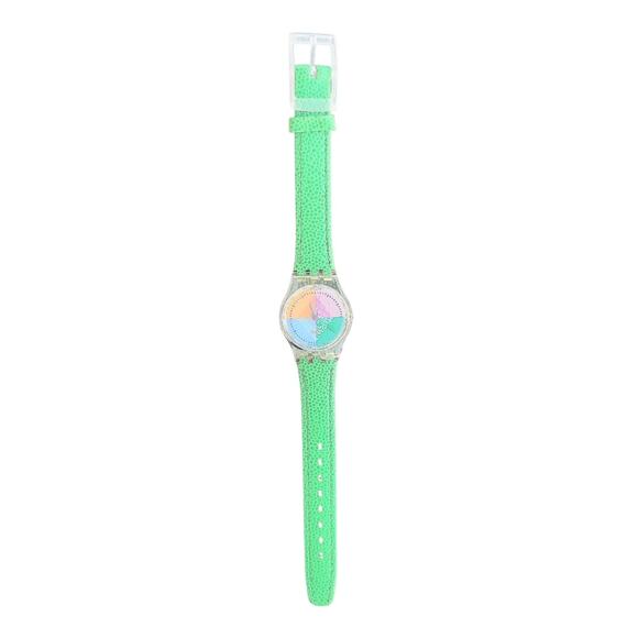 Vintage Swatch Watch PIASTRELLA LK131 92 Standard Ladies Rare Swiss Made Quartz - Picture 3 of 9